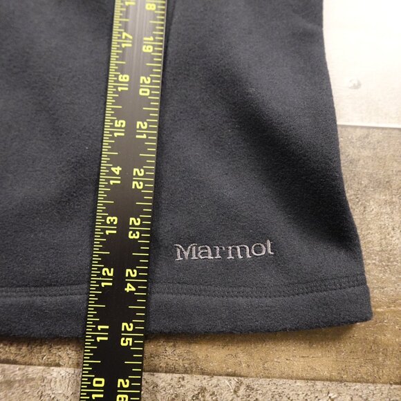Marmot Rocklin Fleece Vest Women’s Medium Black Full Zip Outdoor - Picture 7 of 9
